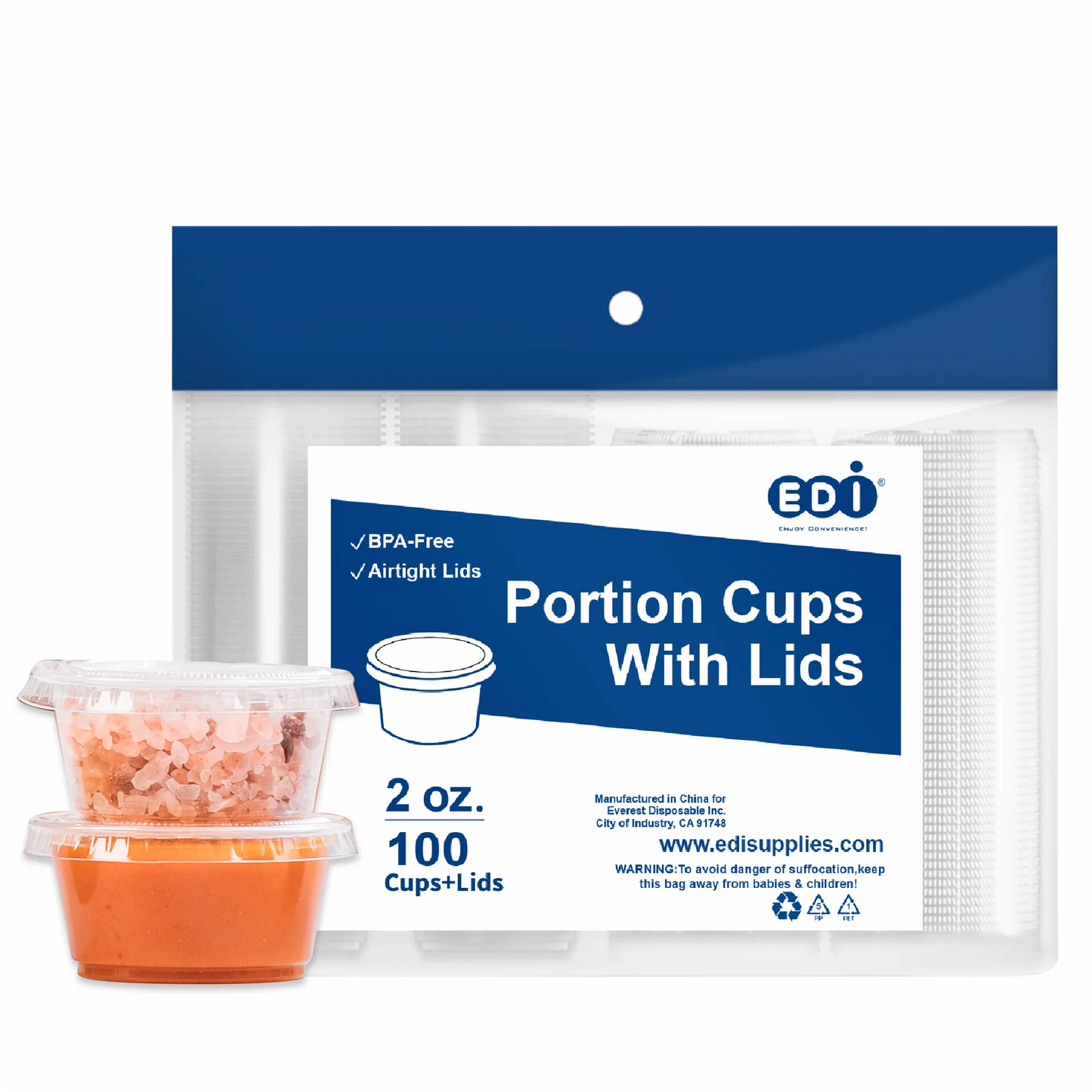 EDI Portion Cups - Full Case
