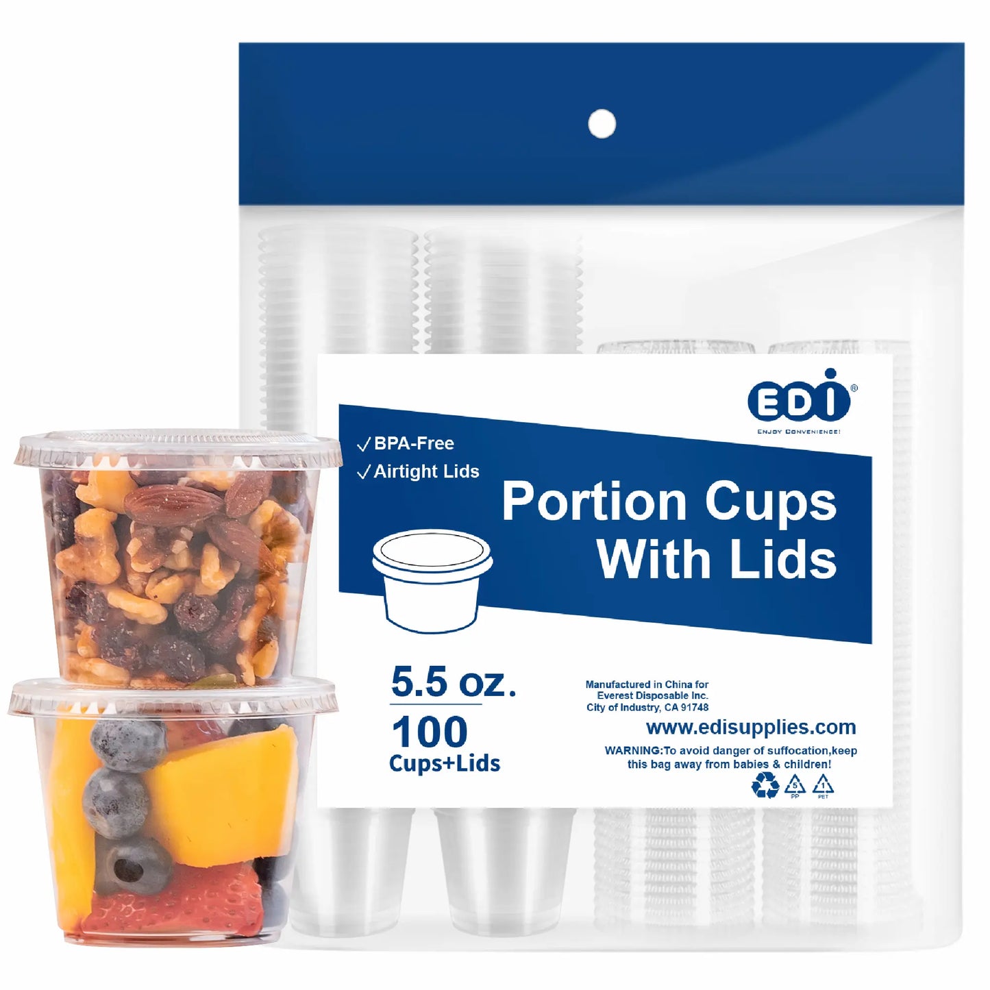 EDI Portion Cups - Full Case