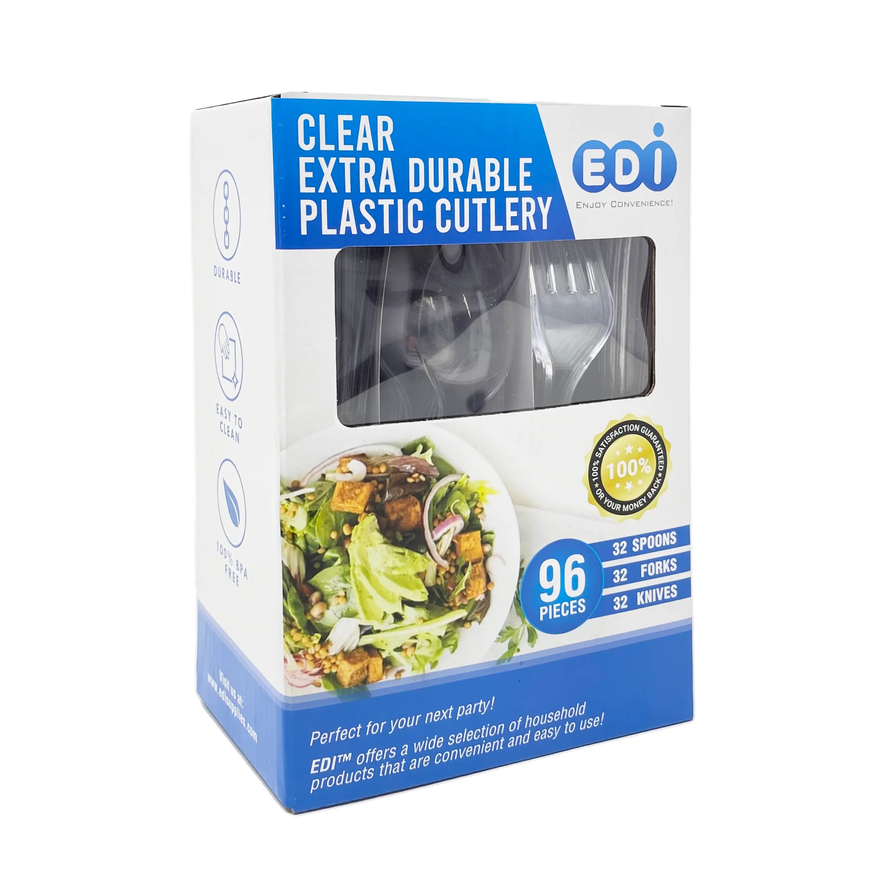 Clear Cutlery Set - Value Pack