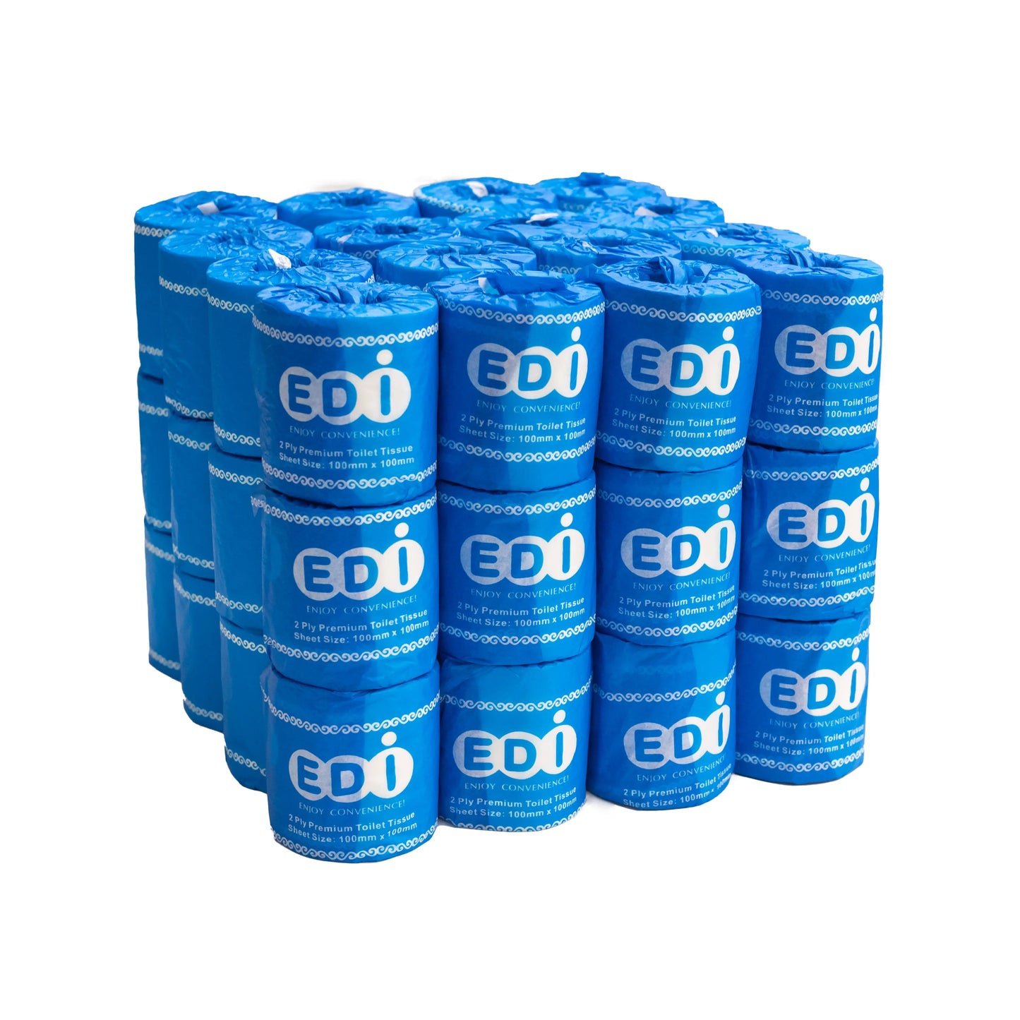 EDI Toilet Paper Commercial - Full Case (24 / 48 Rolls)