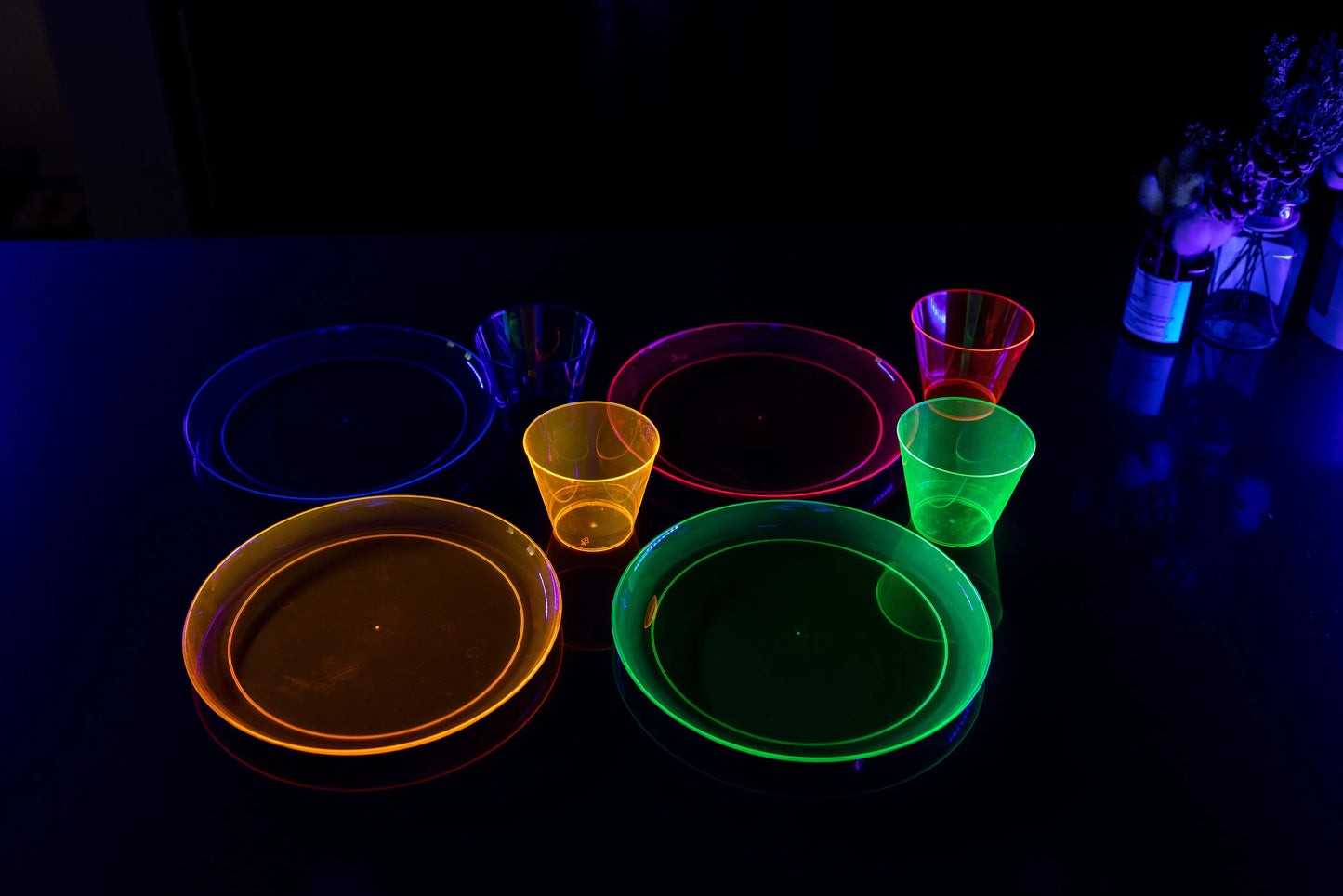 EDI Neon Plates - Full Case (6 Packs)
