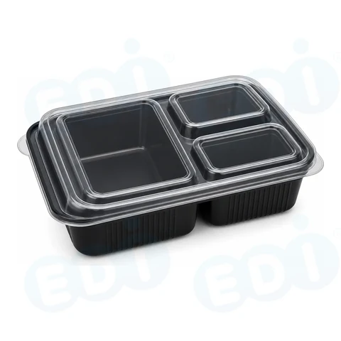PP Food Containers - Rect.