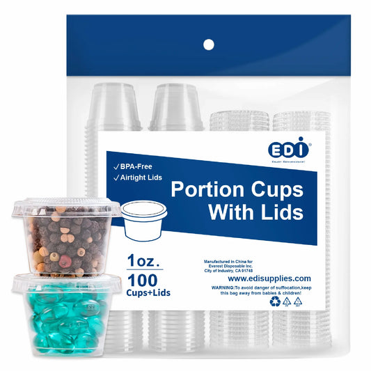 EDI Portion Cups - Full Case