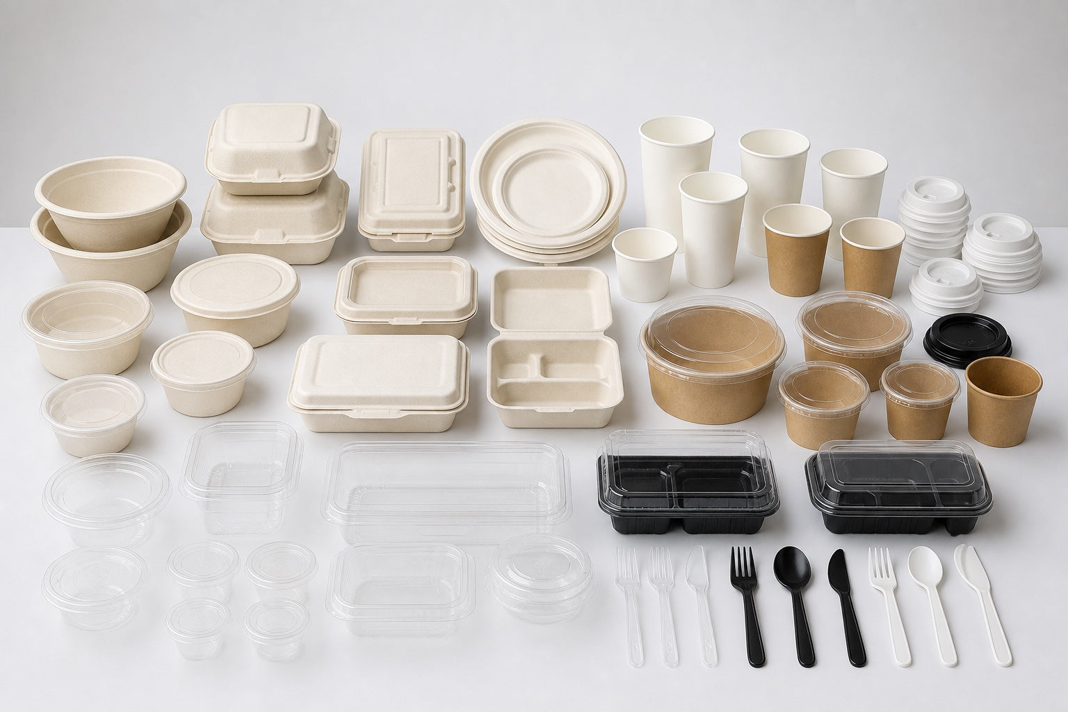 Sourced packaging groups based on the published catalog