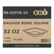 Case picture for 99-02978-10 WP - BAGASSE BOWL SQUARE 32'' (75/300)