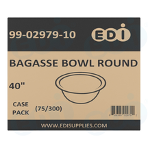 Case picture for 99-02979-10 WP - BAGASSE BOWL ROUND 40'' (75/300)