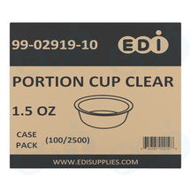 Case picture for 99-02919-10 WP - PORTION CUP CLEAR 1.5 OZ (100/2500)