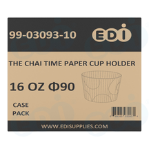 Case picture for 99-03093-10 WPP - THE CHAI TIME PAPER CUP HOLDER 16 OZ (1000)