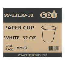 Case picture for 99-03139-10 105-32oz White Paper Cups MOQ 100 cases