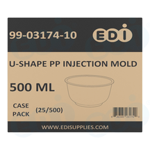 Case picture for 99-03174-10 90-500ml U Shape PP injection molding（500）Matte MOQ 100 cases