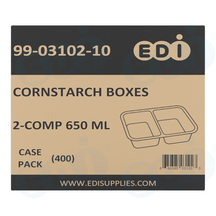Case picture for 99-03102-10 WP - Corn Starch Two Compartments Box (5/5) - 650 ML