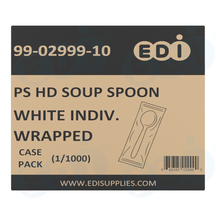 Case picture for 99-02999-10 WP - PS HEAVY DUTY SPOON INDIV. WRAPPED (1/1000)