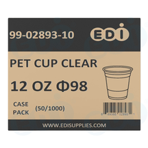 Case picture for 99-02893-10 WP - PET CUP CLEAR 12 OZ ?98 (50/1000)
