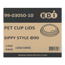 Case picture for 99-03050-10 WP - PET CUP LIDS SIPPY ?90 (100/1000)