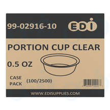 Case picture for 99-02916-10 WP - PORTION CUP CLEAR 0.5 OZ (100/2500)