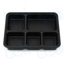 99-02954-10 WP - PP LUNCH BOX 5-COMP RECTANGULAR (50/200)