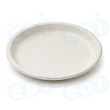 99-02960-10 WP - BAGASSE PLATE ROUND 10'' (125/500)