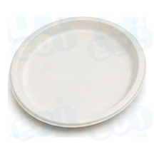 99-02963-10 WP - BLEACHED BAGASSE PLATE OVAL 12'' (125/500)