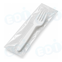 99-02987-10 WP - PS HEAVY DUTY FORK WHITE INDIV. WRAPPED (1/1000)
