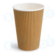 99-03012-10 WP - PAPER CUP RIPPLE WALL 12 OZ ?90 (25/500)