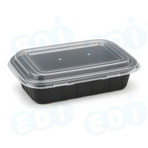 99-03022-10 WP - PP FOOD CONTAINER WITH LIDS RECT 12 OZ (50/150)