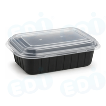 99-03025-10 WP - PP FOOD CONTAINER WITH LIDS RECT 26 OZ (50/150)