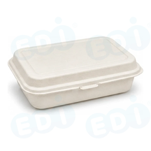99-03072-10 WP - Corn Starch Rectangle Box with lids- 500 ml