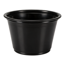 99-02932-10 Portion cup black 4 oz