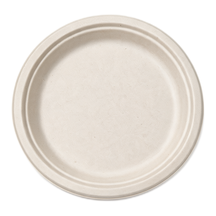 99-02958-10 Bagasse plate round 9″