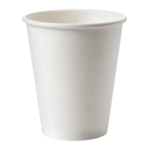 99-03000-10 WP - PAPER CUP SINGLE WALL 8 OZ Φ80 (100/2000)