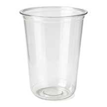 99-03047-10 WP - U-SHAPE PET CUP CLEAR 16 OZ Φ90 (50/1000)