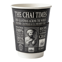99-03092-10 WPP - THE CHAI TIME PAPER CUP HOLDER 12 OZ (1000)