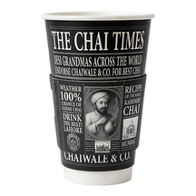99-03093-10 WPP - THE CHAI TIME PAPER CUP HOLDER 16 OZ (1000)