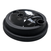99-03192-10 90mm injection molding Sipper Lids (Black) MOQ 50 cases